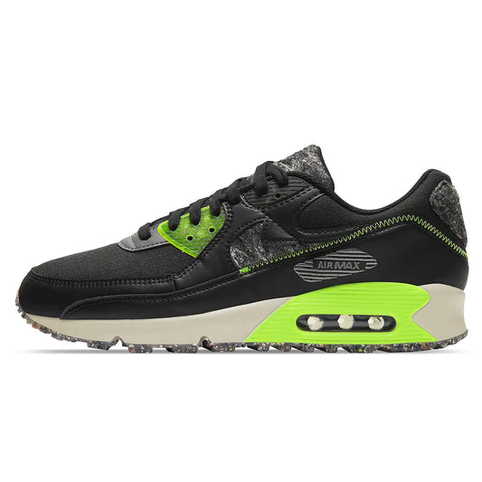 レンタル NIKE AIR MAX 90 BLACK/ELECTRIC GREEN-SMOKE GRAY 26.0cm