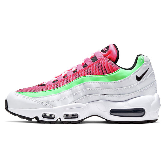 レンタル NIKE WMNS AIR MAX 95 WHITE/BLACK/WHITE/PINK/GREEN 23.5cm