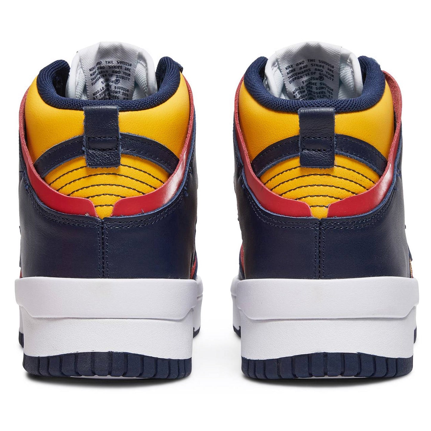 レンタル NIKE WMNS DUNK HIGH UP VARSITY MAIZE/MIDNIGHT NAVY 24.5cm