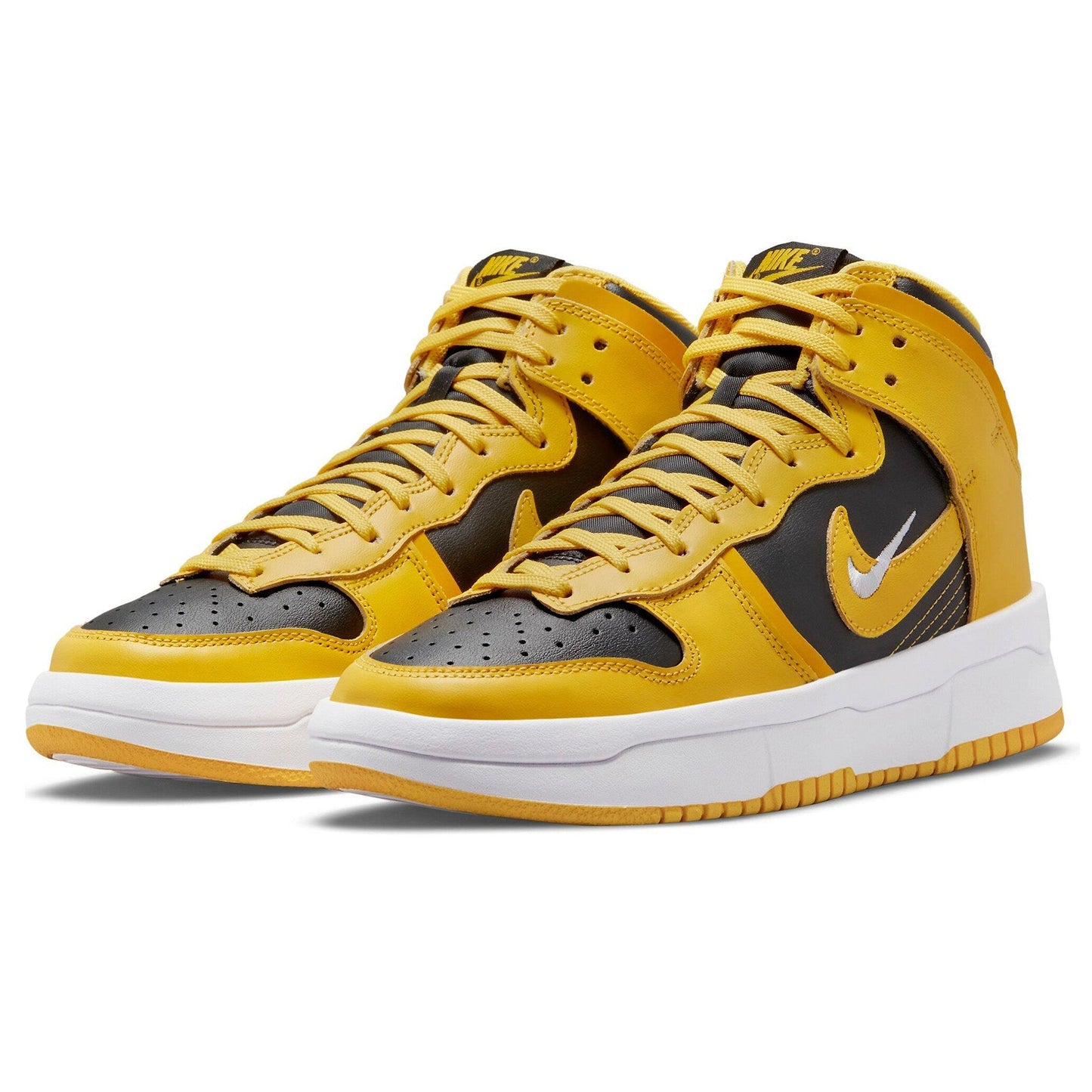 レンタル NIKE WMNS DUNK HI UP VARSITY MAIZE BLACK/UNIVERSITY GOLD 27.0cm