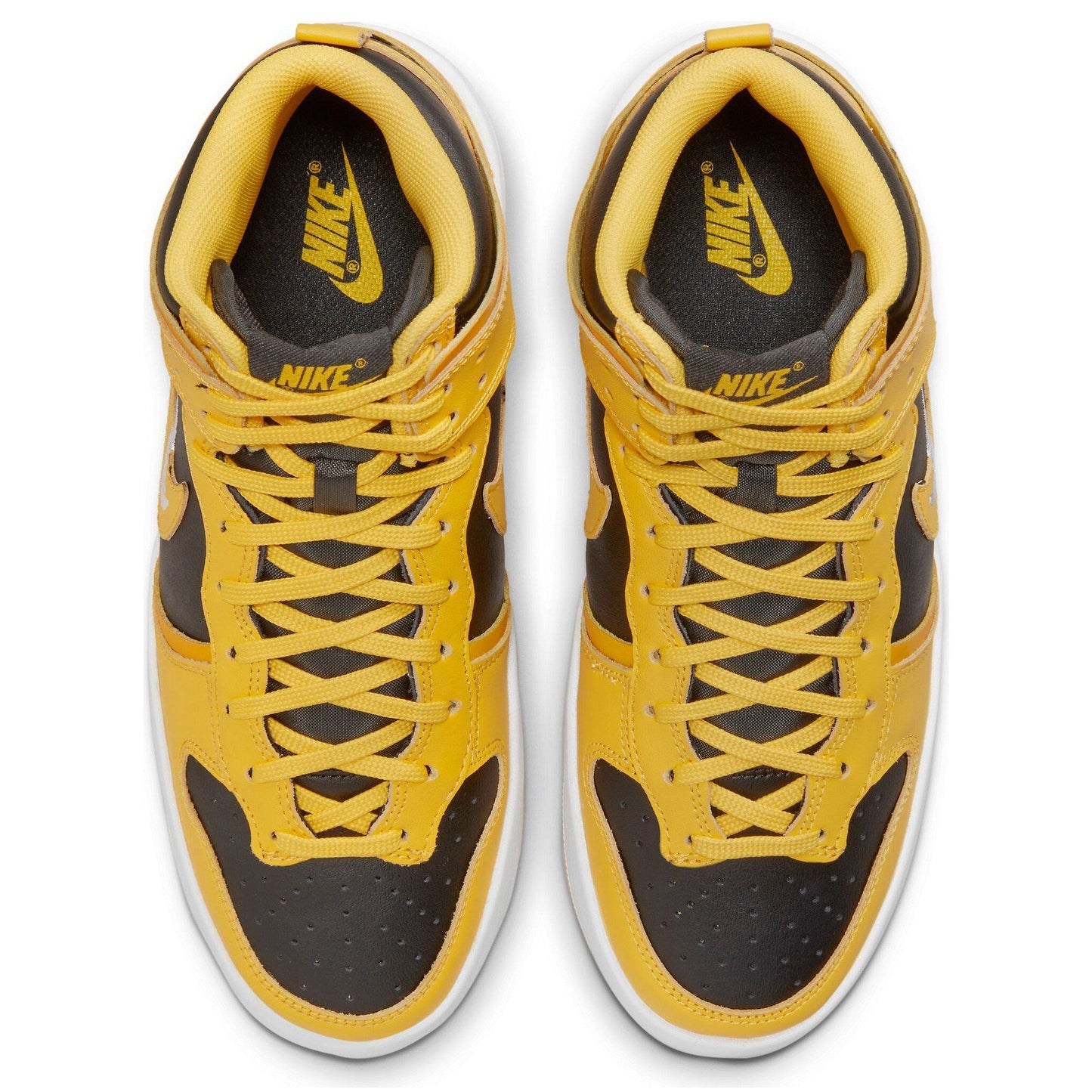 レンタル NIKE WMNS DUNK HI UP VARSITY MAIZE BLACK/UNIVERSITY GOLD 27.0cm