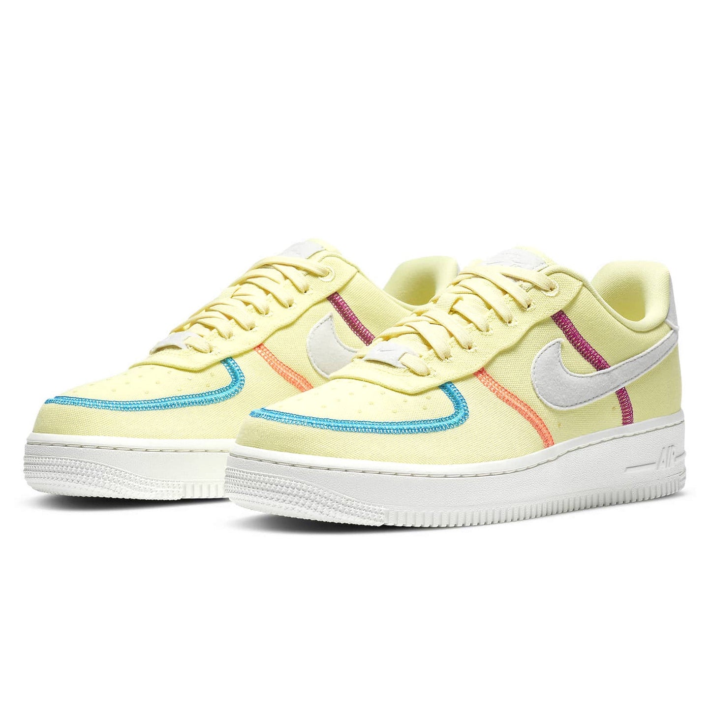 レンタル NIKE WMNS AIR FORCE 1 07 LX LIFE LIME/PHOTON LASER BLUE 23.0cm