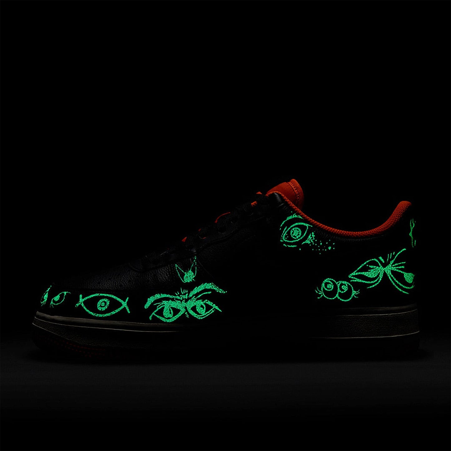 レンタル NIKE AIR FORCE 1 ’07 PRM ”HALLOWEEN” BLACK-STARFISH-SAIL 25.5cm