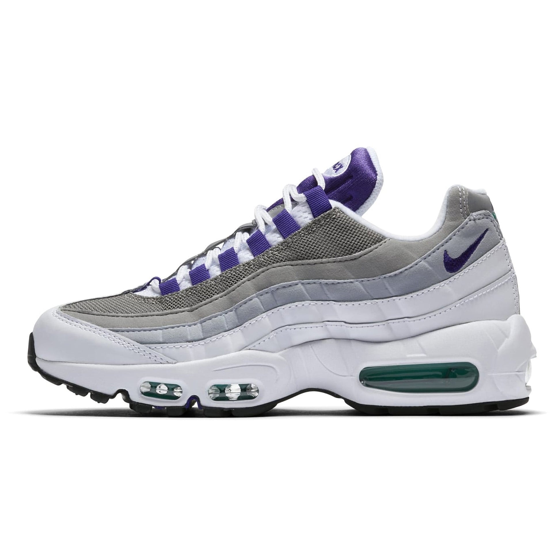 レンタル NIKE WMNS AIR MAX 95 WHITE/COURT PURPLE 23.0cm