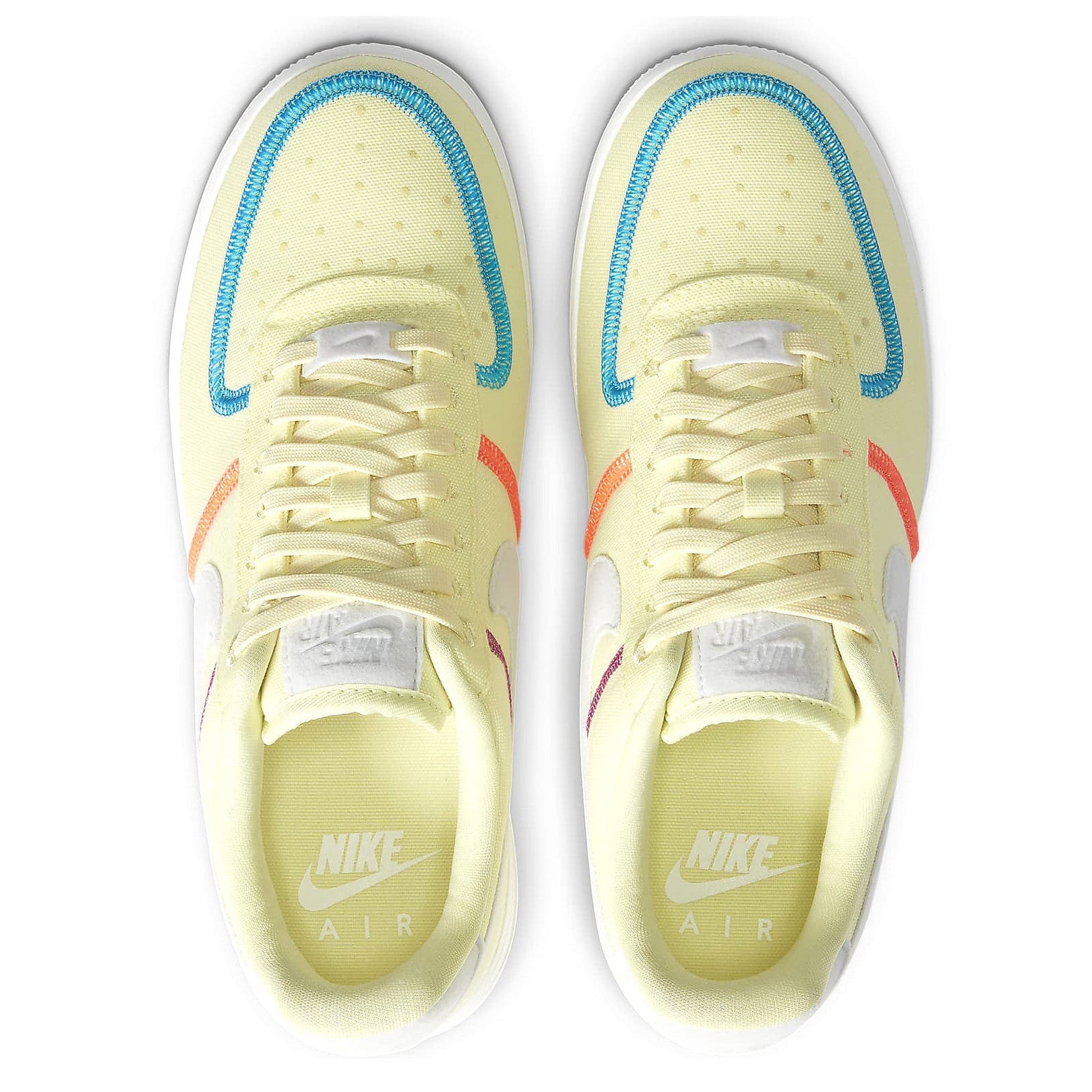 レンタル NIKE WMNS AIR FORCE 1 07 LX LIFE LIME/PHOTON LASER BLUE