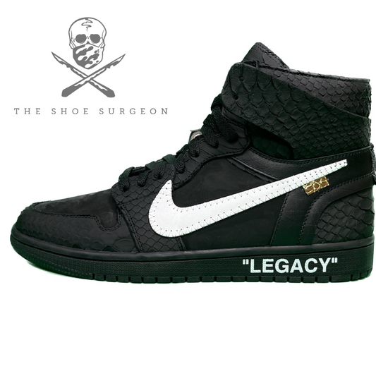 法人レンタル[展示用] “THE SHOE SURGEON” Off-White × Nike Air Jordan 1 High